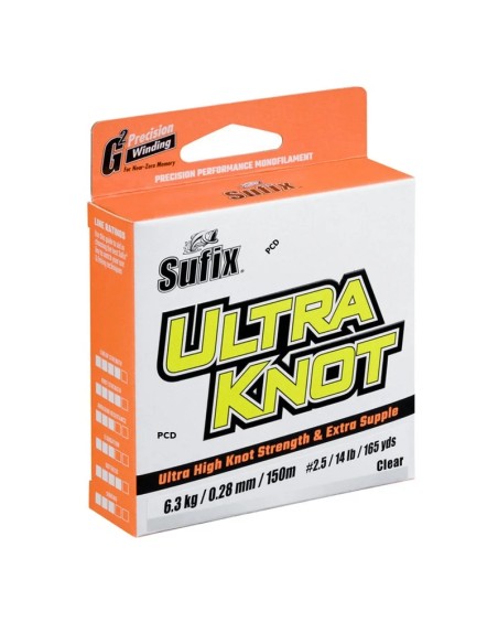 HILO SUFIX ULTRA KNOT 150M YEL/ORANGE