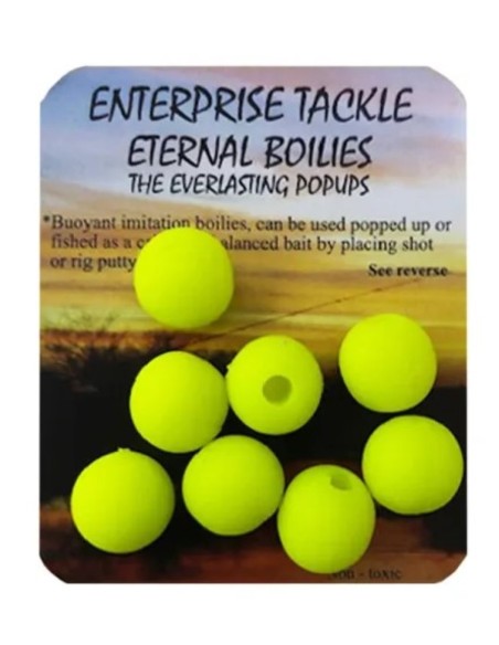 ENTERPRISE BOILIES 12mm AMARILLO FLURO
